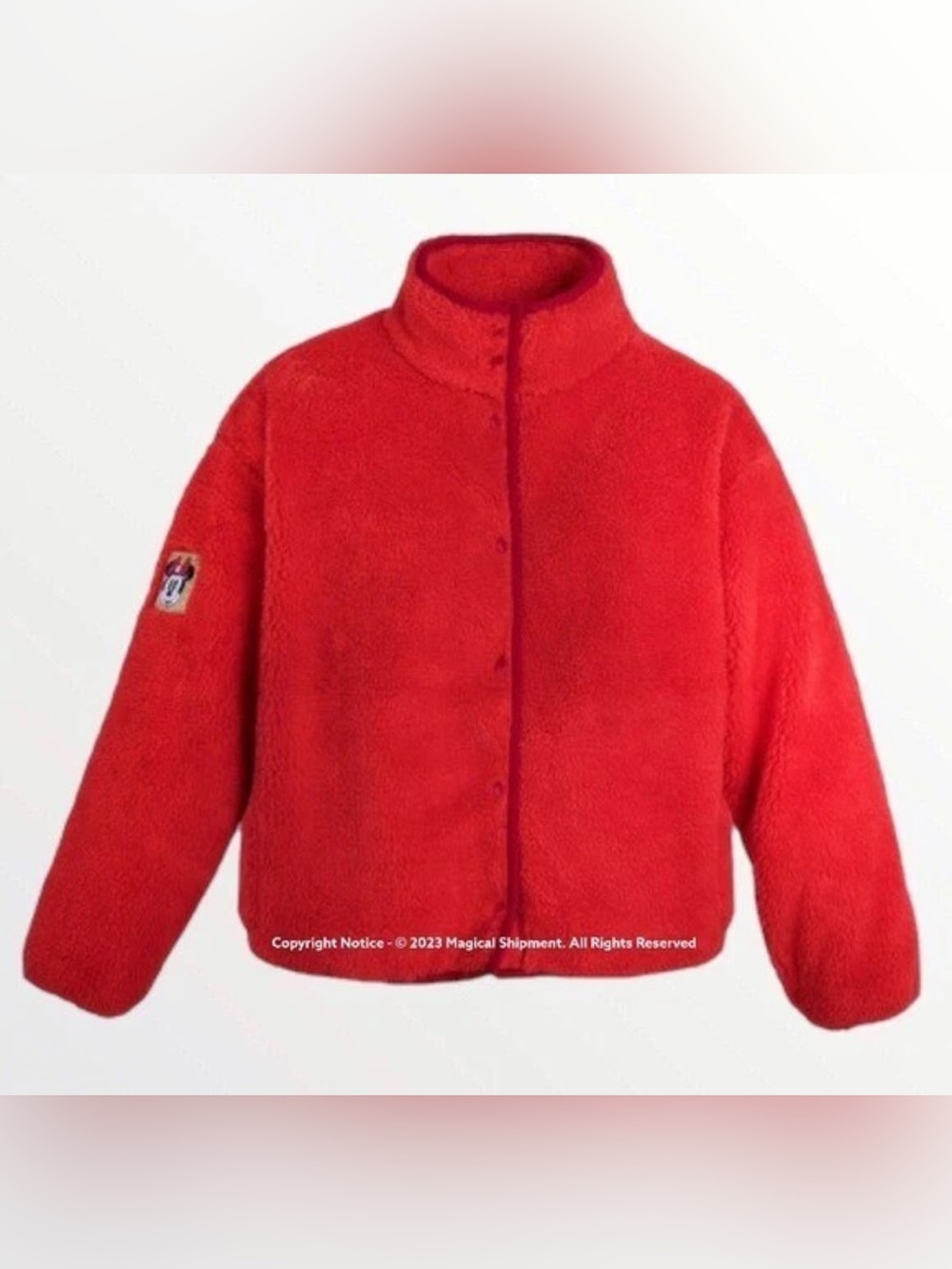 Disney Parks - Minnie Mouse Holiday Fleece Jacket for Women Size 3XL